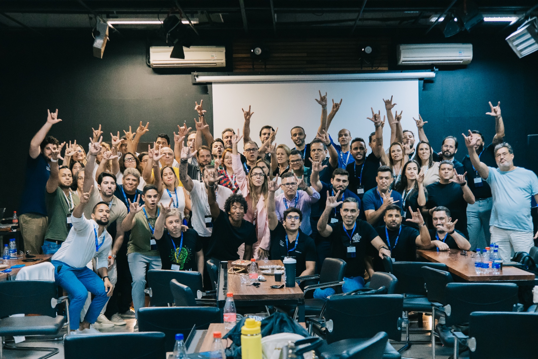 Foto de grupo dos membros